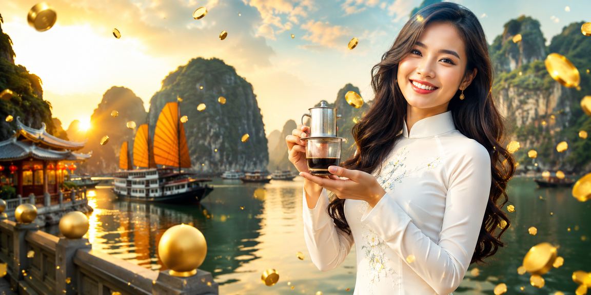 Cá cược thể thao tại Hạ Long Bay – phụ nữ áo dài theo dõi trận đấu trên điện thoại